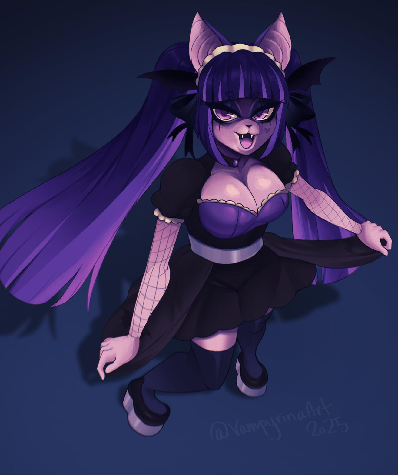 Kat the Bat (Skeb Style)