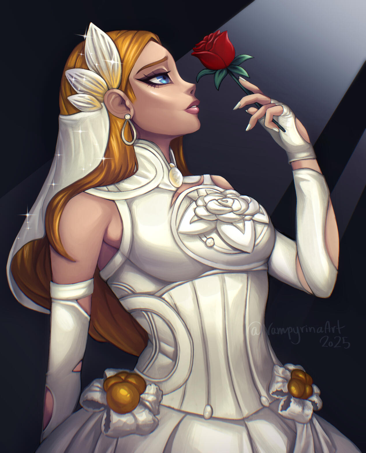 Wedding Dress Invisible Woman Commission